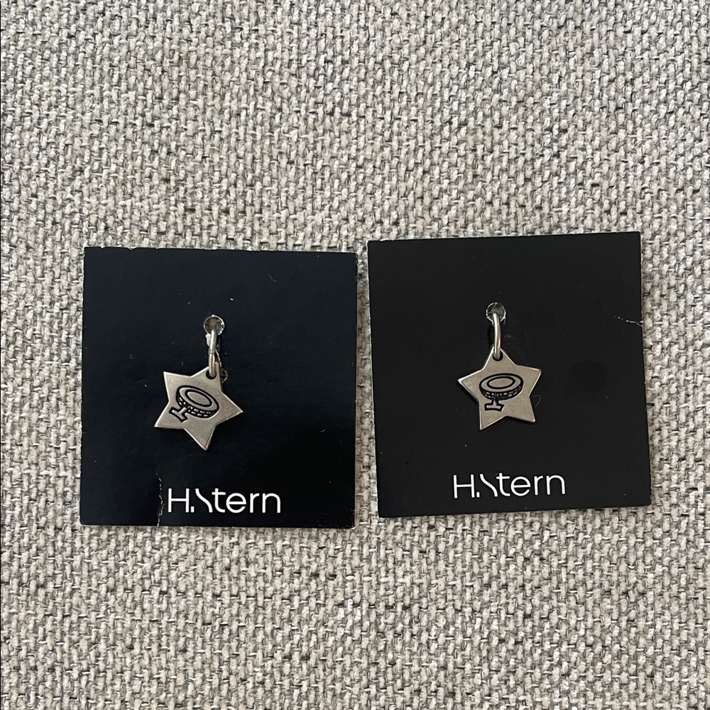 H.Stern Silver Star Charms